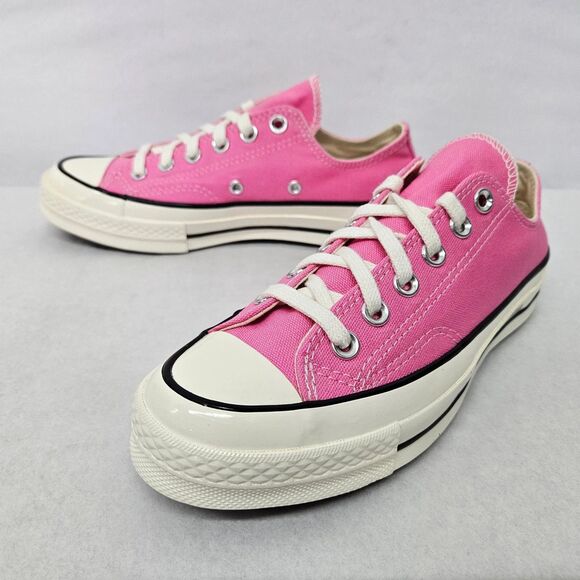 Converse Chuck 70 Oxford Shoes A08138F Pink Egret Black Women's Size 6.5 - Picture 2 of 6